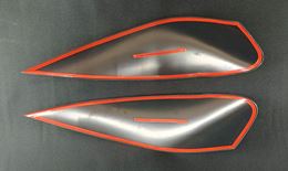 Накладки на фары широкие (реснички) для Mitsubishi Lancer 9 (2003-2010)